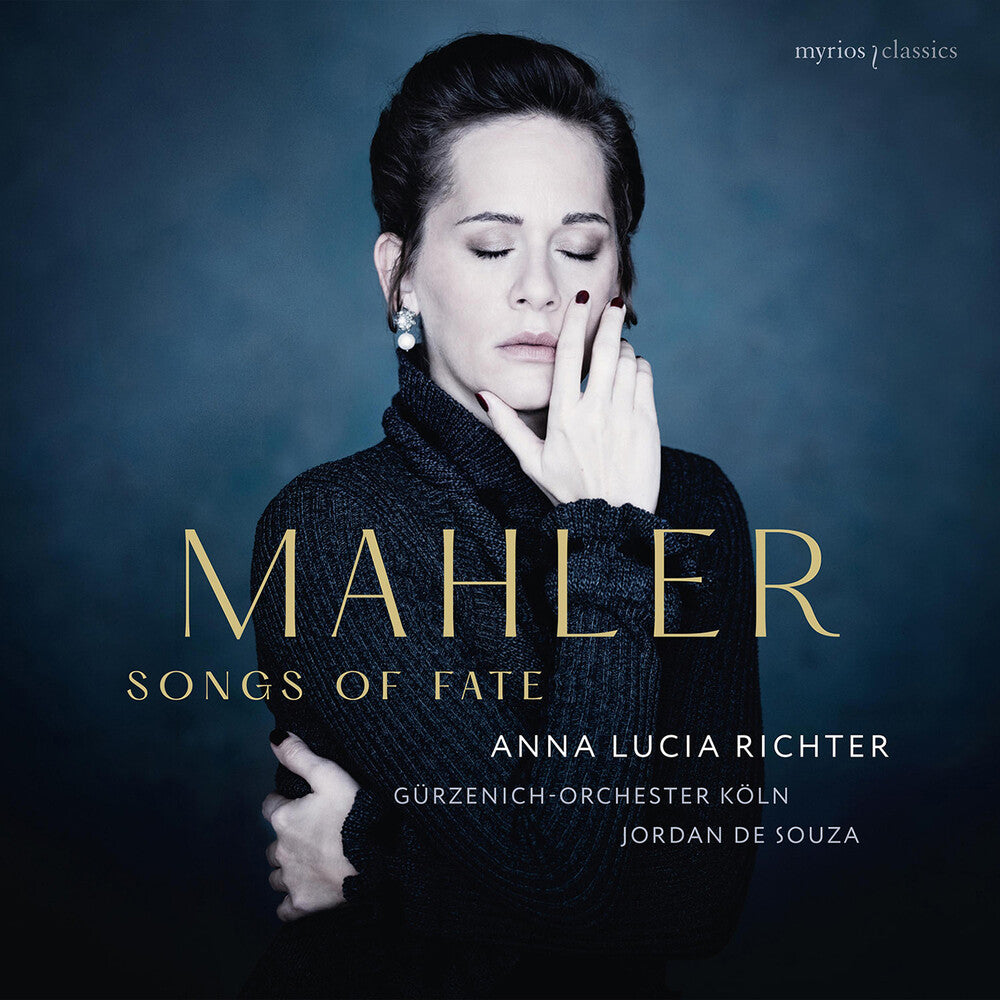 the album cover for Anna Richter  Lucia - Mahler: Songs Of Fate