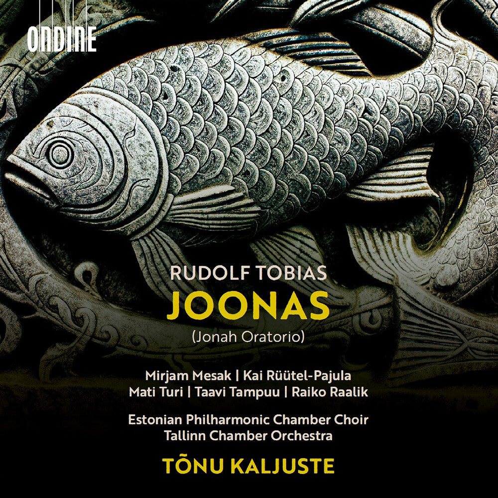 the album cover for Mirjam Mesak - Rudolf Tobias: Joonas (Jonah Oratorio)