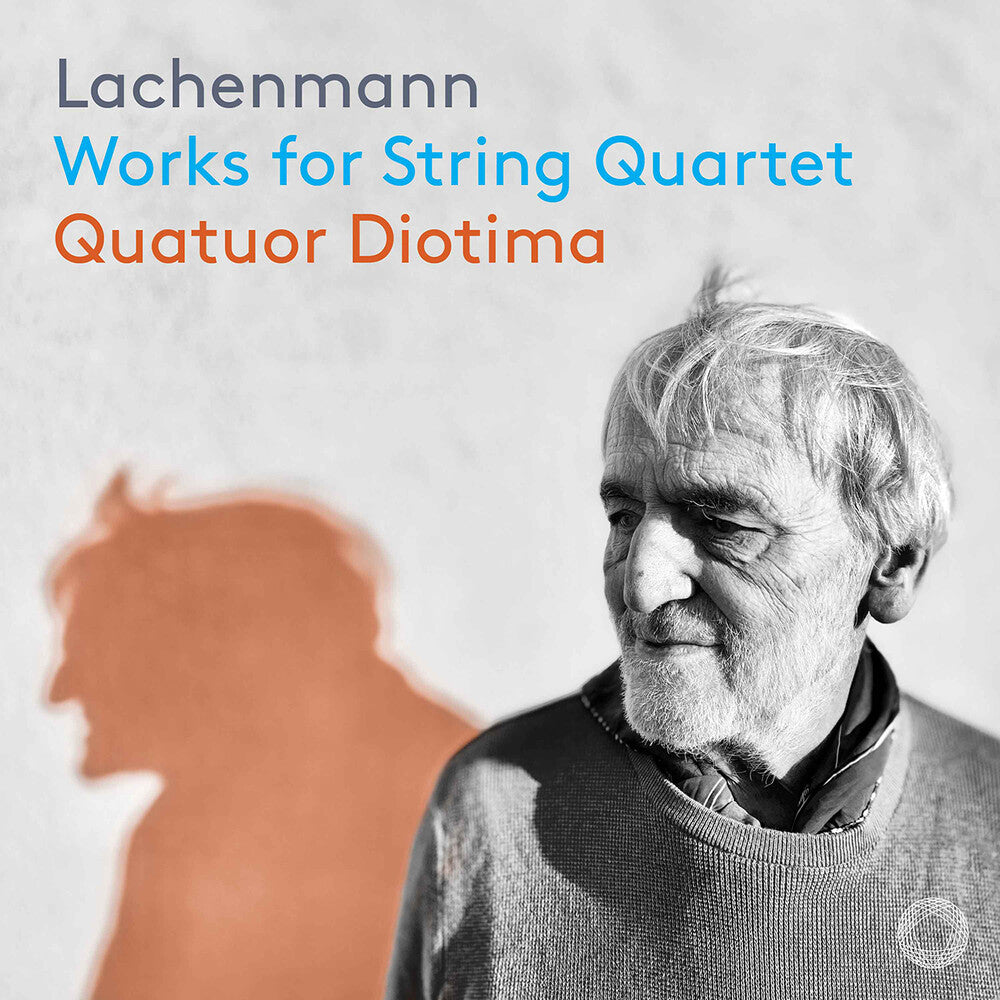 the album cover for Quatuor Diotima - Lachenmann: Works For String Qrt