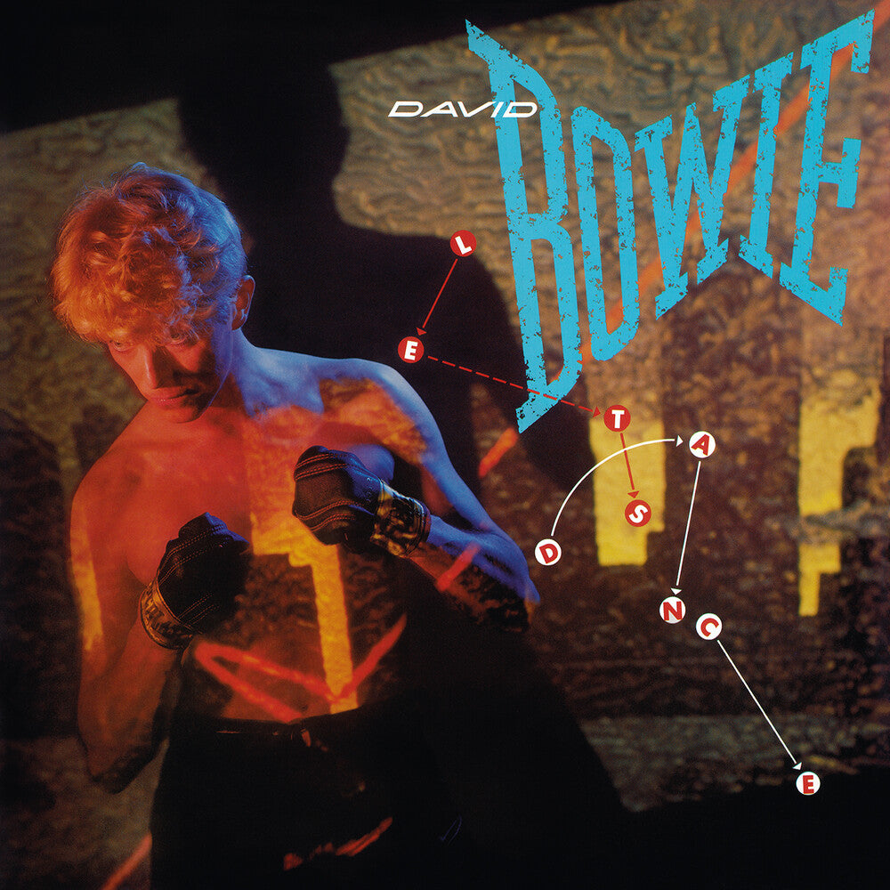 the album cover for David Bowie - Let's Dance [Remastered] (Uk)