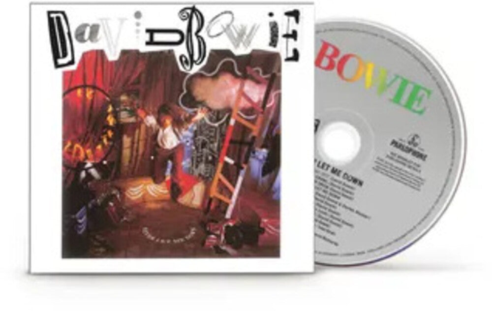 the album cover for David Bowie - Never Let Me Down [Remastered] (Uk)