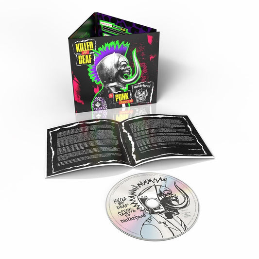 the album cover for Various Artists - Killed By Deaf: A Punk Tribute To Motorhead