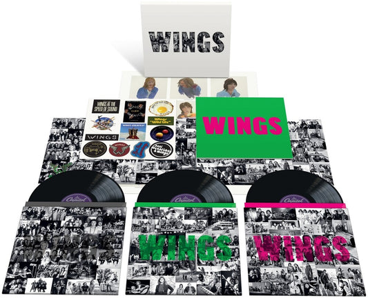 the album cover for Paul McCartney And Wings - Wings (2025) -  [Deluxe 3 LP]