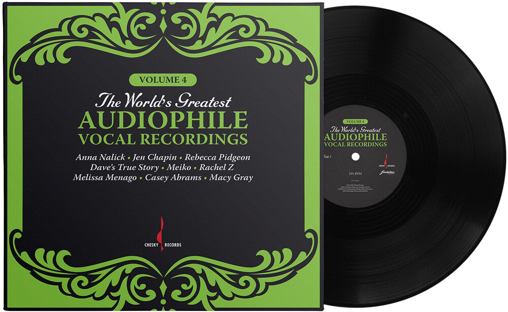 the album cover for World's Greatest Audiophile Vocal 4 / Various - World's Greatest Audiophile Vocal 4 / Various