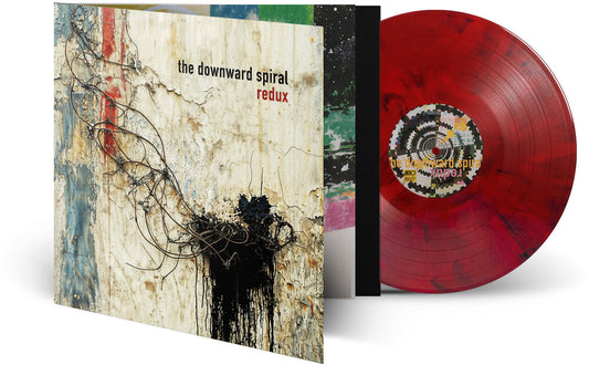 the album cover for Various Artists - The Downward Spiral (Redux) [Colored Vinyl]