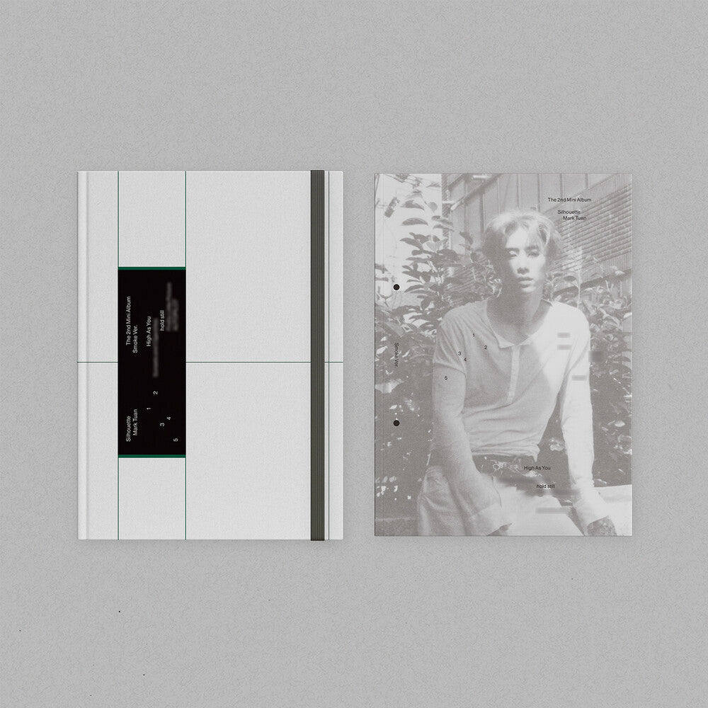 the album cover for Mark Tuan - Silhouette (Smoke Deluxe) (Box) [Deluxe] (Stic)