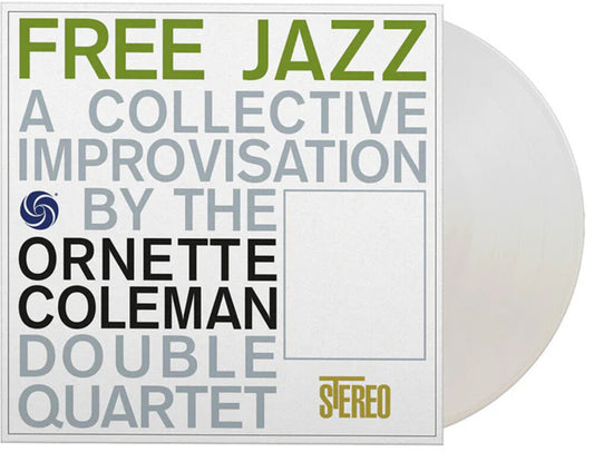 the album cover for Ornette Coleman  Double Quartet - Free Jazz [Colored Vinyl] [Limited Edition] [180 Gram] (Wht) (Hol)