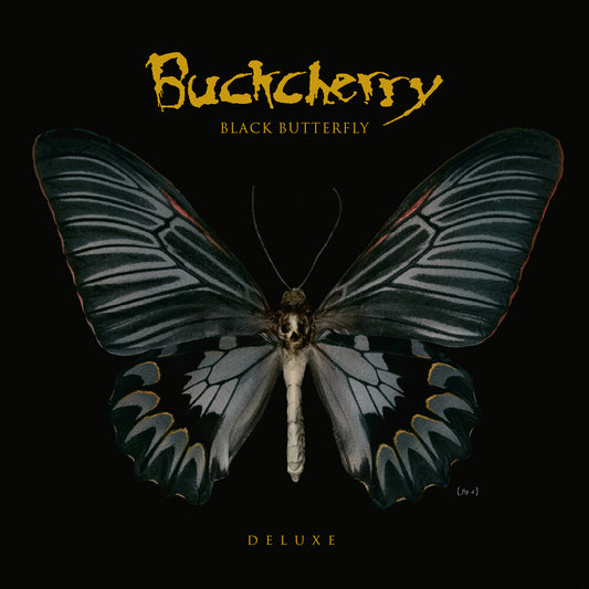 the album cover for Buckcherry - Black Butterfly - Deluxe [Yellow Vinyl]
