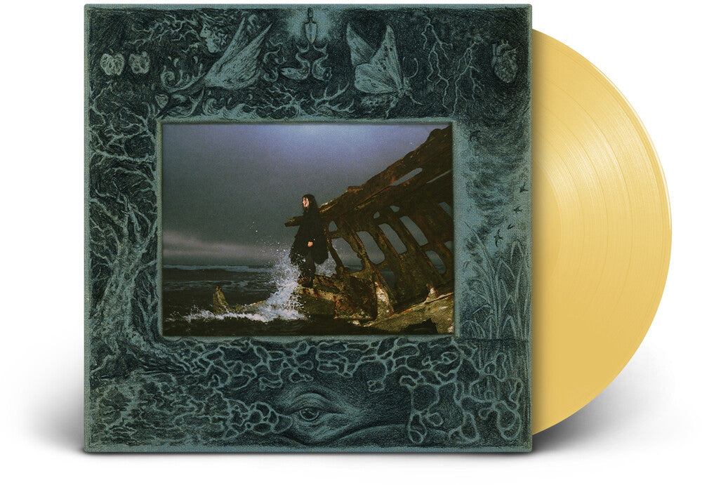 the album cover for Searows - Death In The Business Of Whaling [Gold LP]