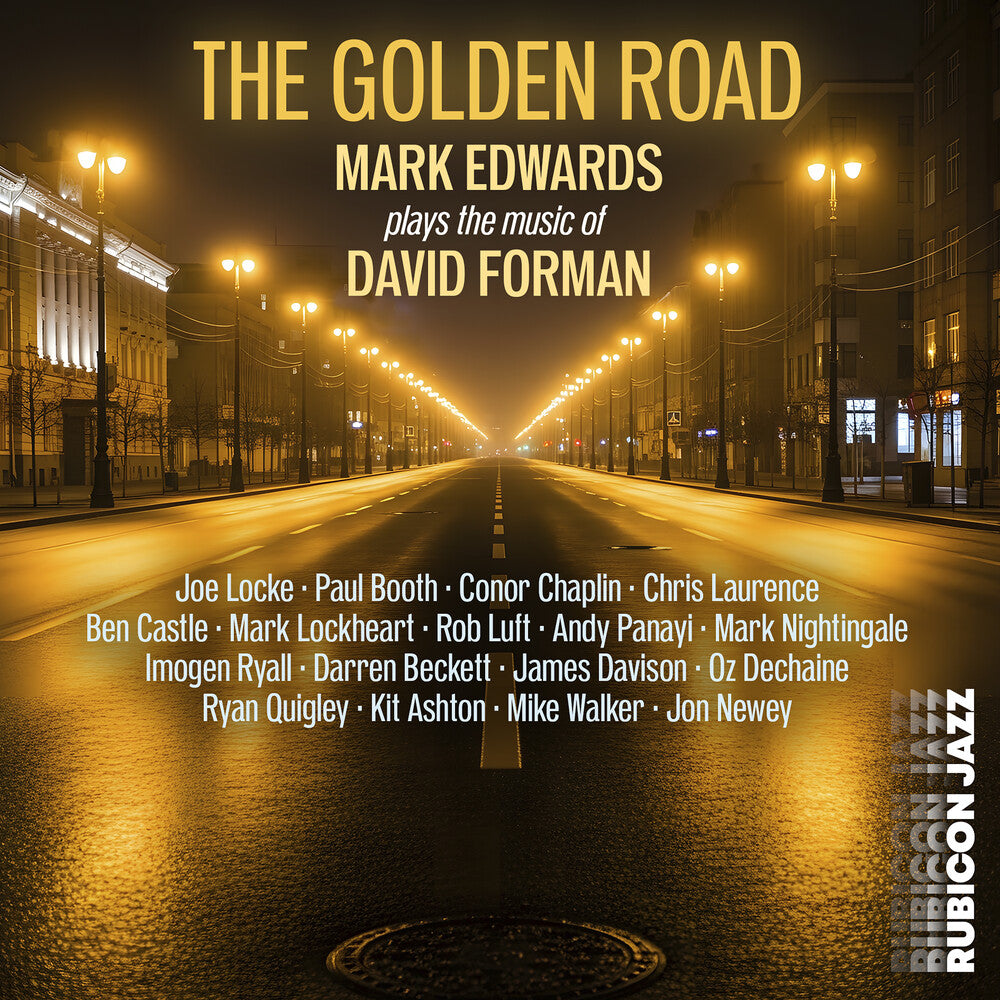 the album cover for Mark Edwards - Golden Road