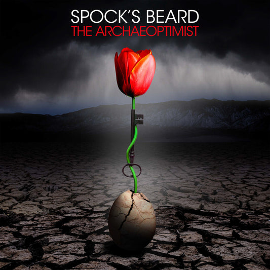 the album cover for Spock's Beard - The Archaeoptimist