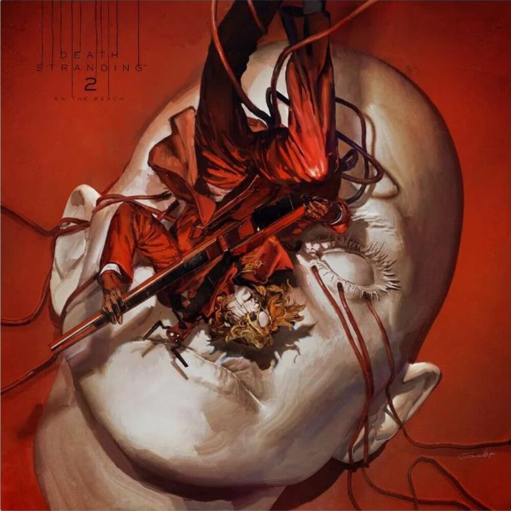 the album cover for Death Stranding 2: On The Beach - O.S.T. (Colv) - Death Stranding 2: On The Beach - O.S.T. [Colored Vinyl]