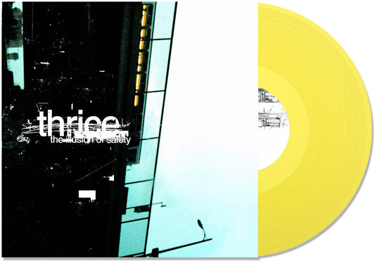 the album cover for Thrice - Illusion Of Safety (Reissue) [Yellow]
