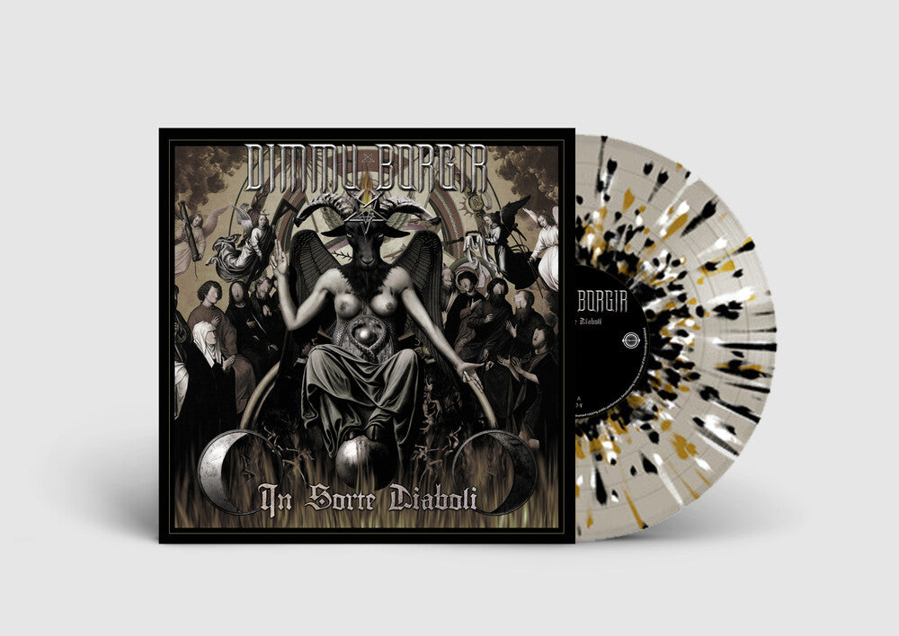 the album cover for Dimmu Borgir - In Sorte Diaboli [Splatter Vinyl]