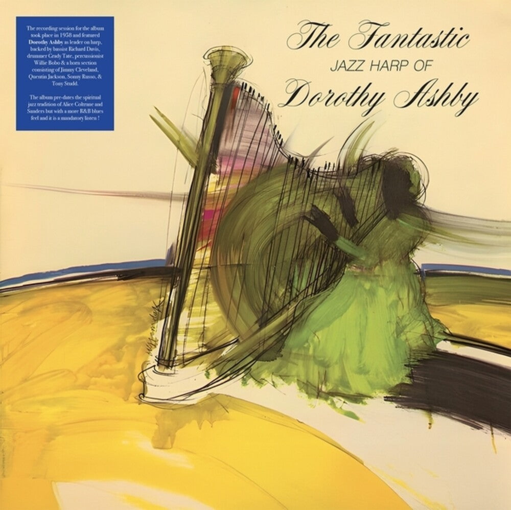 the album cover for Dorothy Ashby - Fantastic Jazz Harp Of Dorothy Ashby
