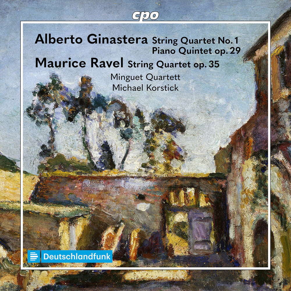 the album cover for Michael Korstick - String Quartets & Pno Quintet