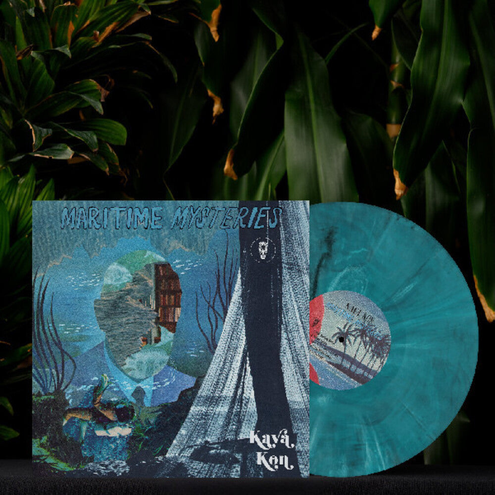 the album cover for Kava Kon - Maritime Mysteries (Blue) [Colored Vinyl]