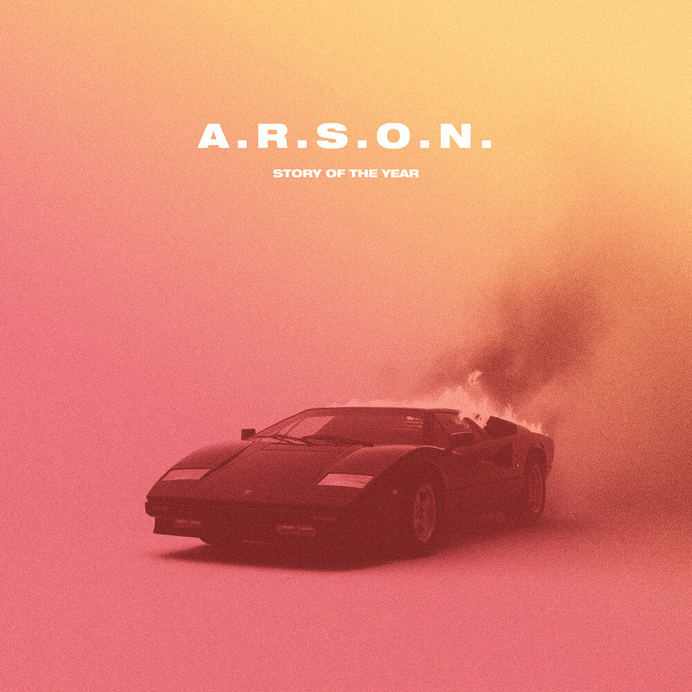the album cover for Story Of The Year - Arson [Pink]