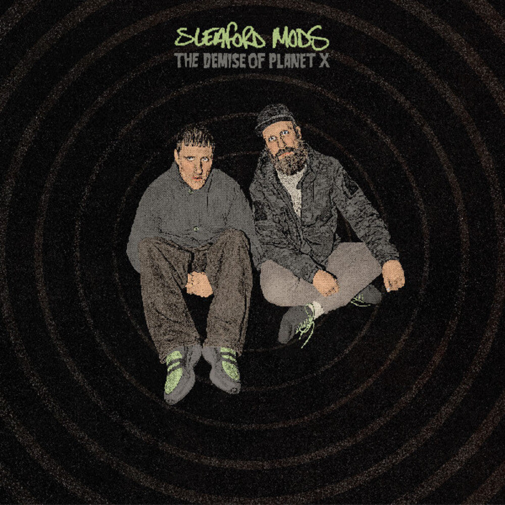 the album cover for Sleaford Mods - Demise Of Planet X