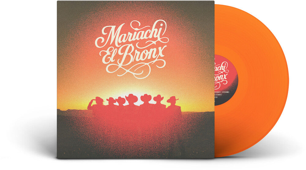 the album cover for Mariachi El Bronx - Mariachi El Bronx IV [Transparent Orange]