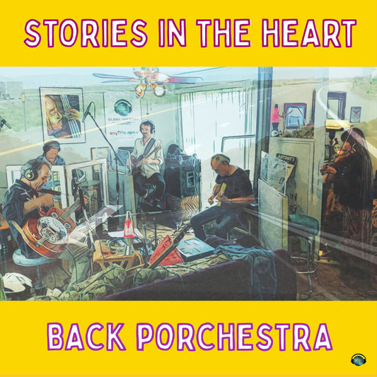 the album cover for Back pOrchEstra - Stories In The Heart