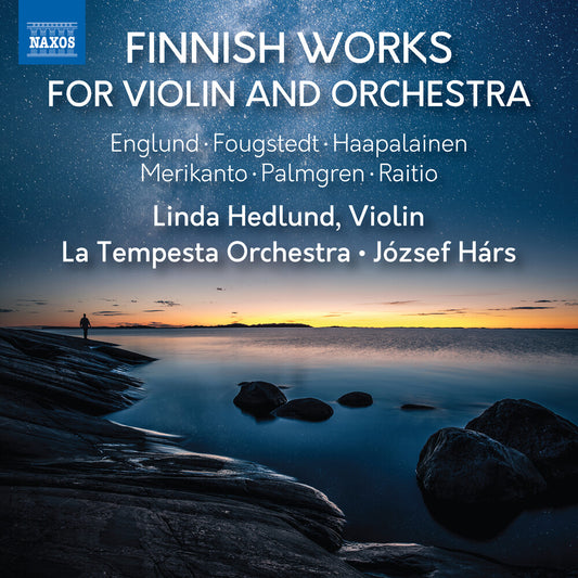 the album cover for Linda Hedlund - Finnish Works For Vn & Orch