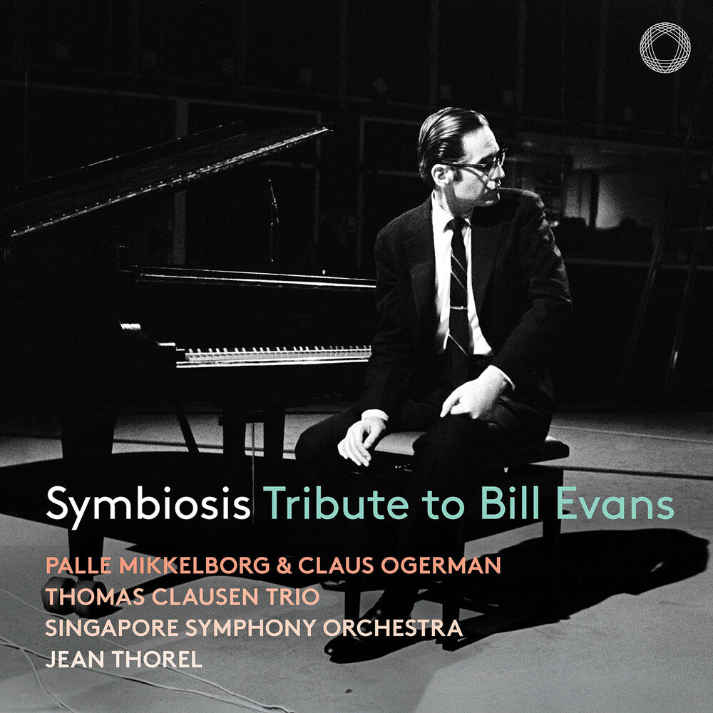 the album cover for Thomas Clausen Trio - Symbiosis - Tribute To Bill Evans