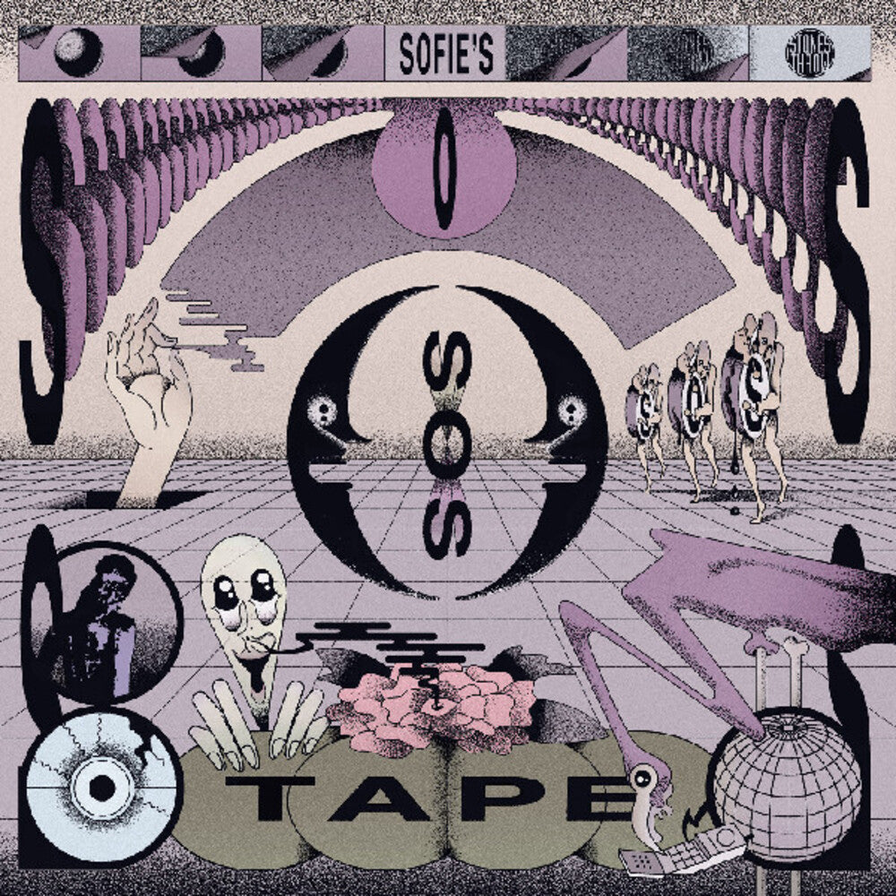 the album cover for Sofie's Sos Tape / Various (Cvnl) (Iex) - Sofie's Sos Tape / Various [Clear Vinyl] [Indie Exclusive]