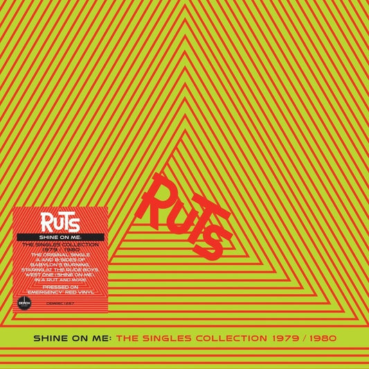 the album cover for Ruts - Shine On Me: The Singles Collection 1979-1980 (Uk)