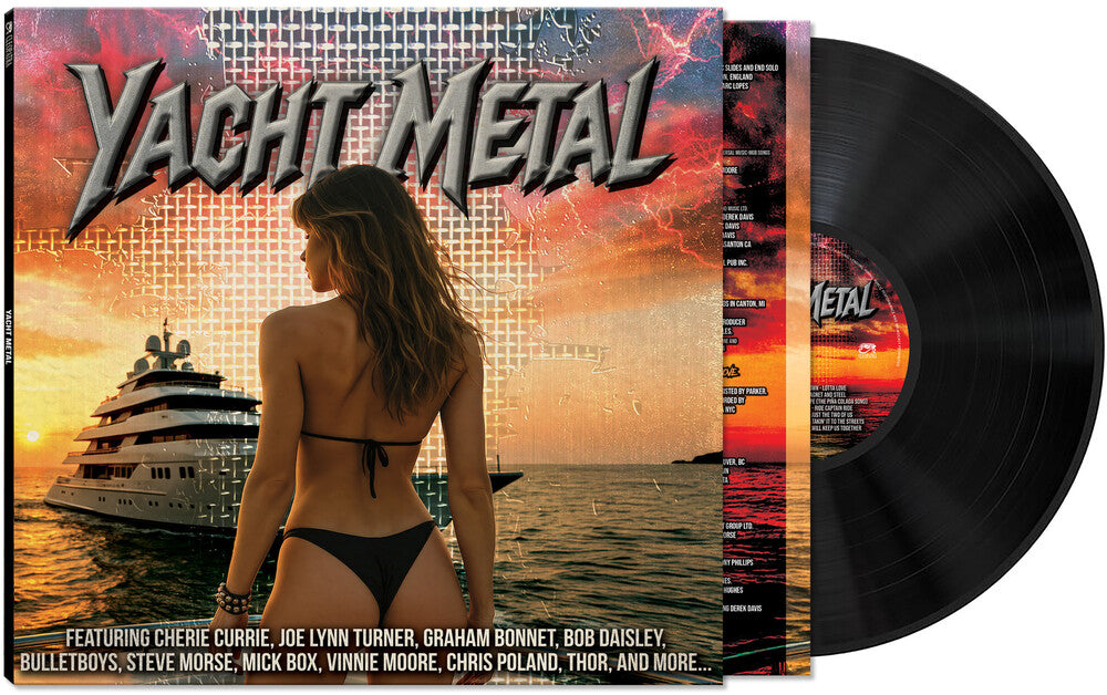 the album cover for Various Artists - Yacht Metal