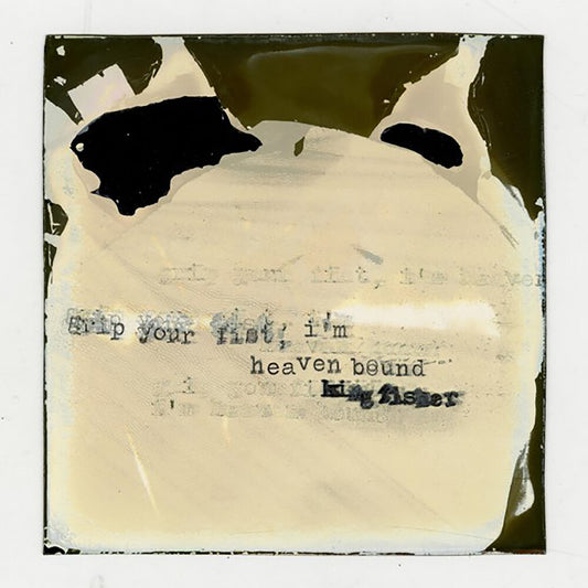 the album cover for Racing Mount Pleasant - Grip Your Fist, I'm Heaven Bound (Indie Exclusive Caramel Apple)