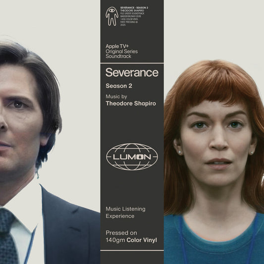 the album cover for Theodore Shapiro  (Cvnl) (Gate) (Ofgv) (Wb) (Phot) - Severance: Season Two - O.S.T. [Clear Vinyl] (Gate) [With Booklet]