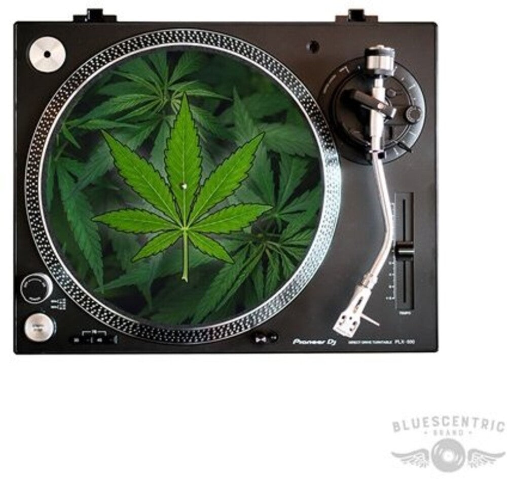 the album cover for Marijuana Graphic Turntable Slip Mat - Marijuana Graphic Turntable Slip Mat