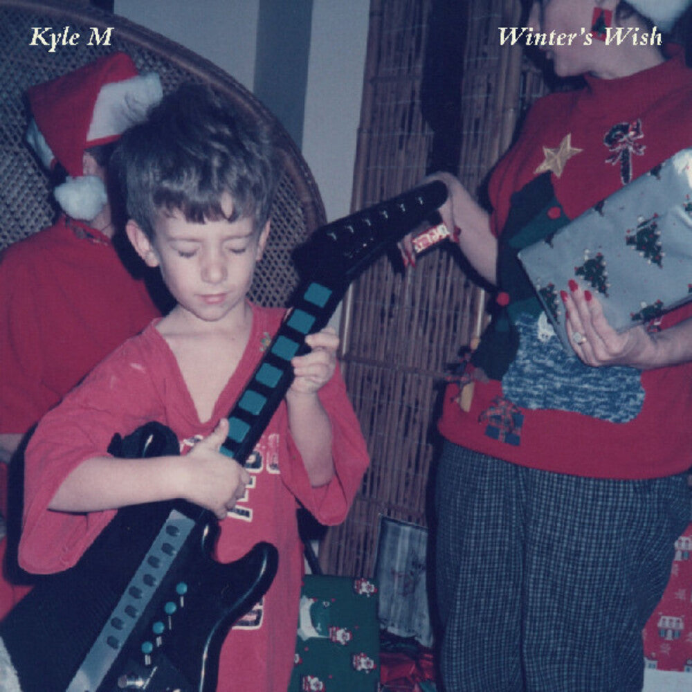 the album cover for Kyle M - Winter's Wish [Clear Vinyl] (Ep) (Ltbl)