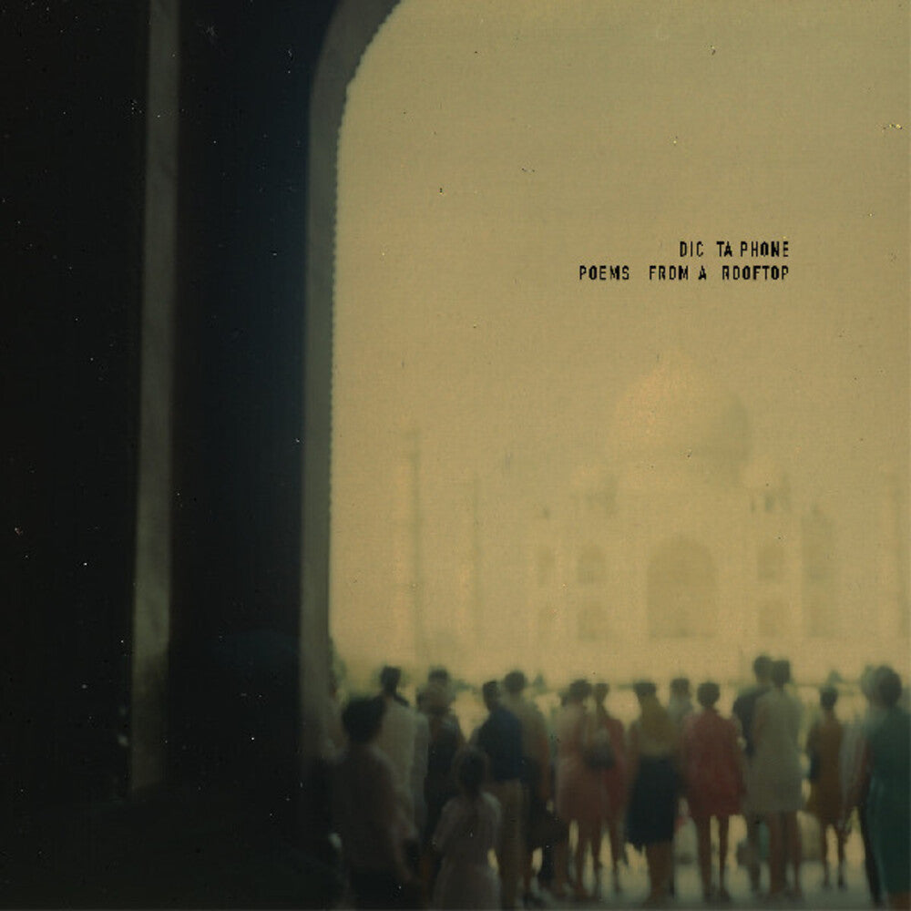 the album cover for Dictaphone - Poems From A Rooftop (Cbgr) [Colored Vinyl] [Deluxe] [180 Gram]