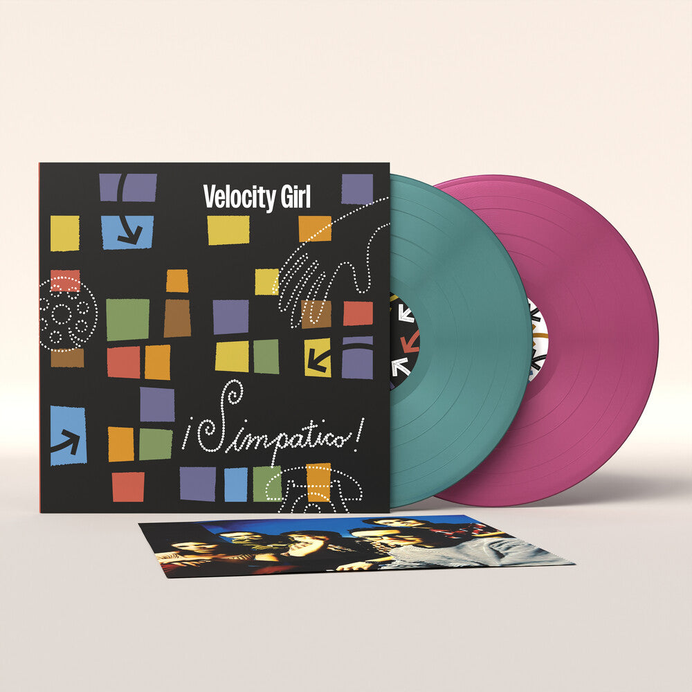 the album cover for Velocity Girl - Simpatico [Colored Vinyl] (Exp) [Remastered]