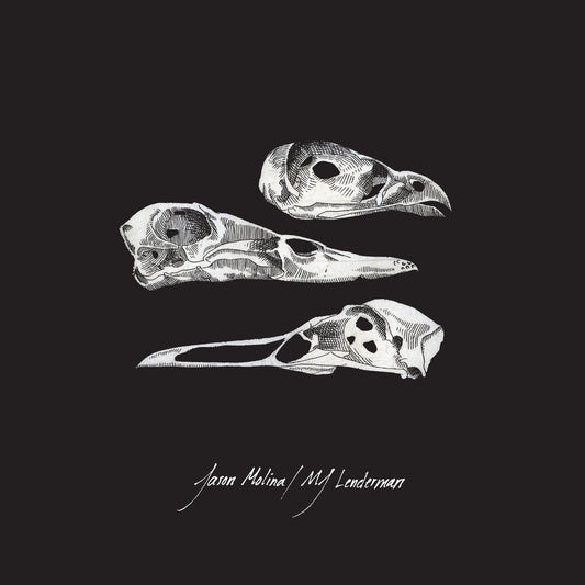 the album cover for Jason Molina  / Mj Lenderman - Last Three Human Words (Demo) / Just Be Simple