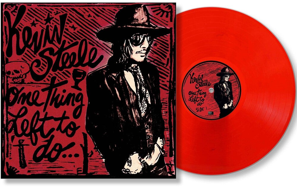 the album cover for Kevin Steele - One Thing Left To Do - Red [Colored Vinyl] [Limited Edition] (Red)