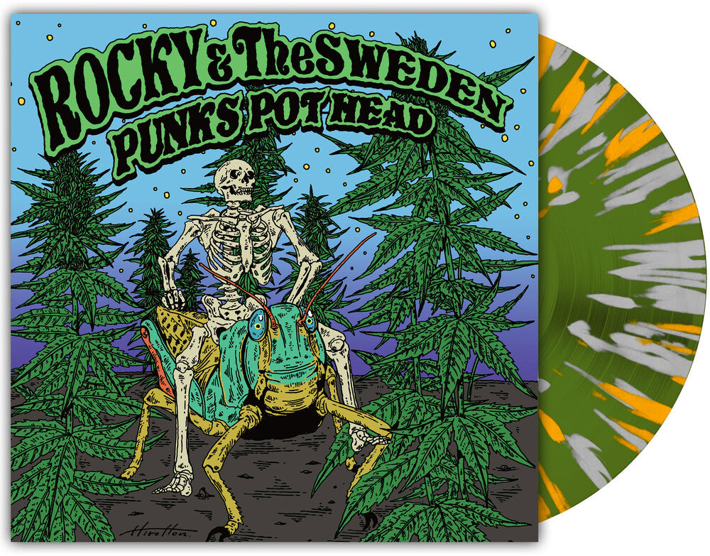 the album cover for Rocky and the Sweden - Punk's Pot Head [Super Silver Haze]