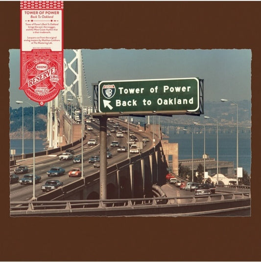the album cover for Tower Of Power - Back To Oakland (Syeor26) (Rhino Reserve) (Audiophile)