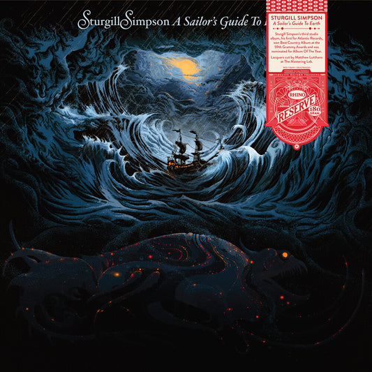 the album cover for Sturgill Simpson - Sailor's Guide To Earth (Rhino Reserve)