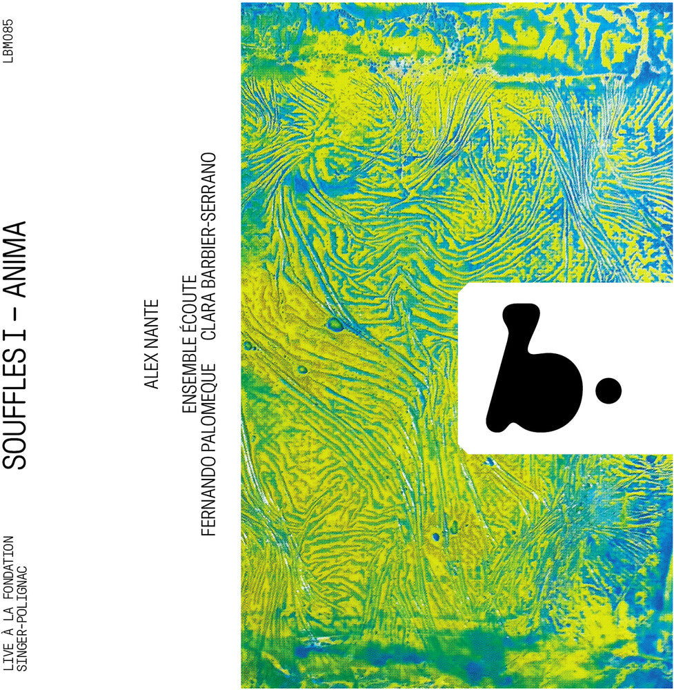 the album cover for Fernando Palomeque - Souffles I - Anima (Live)