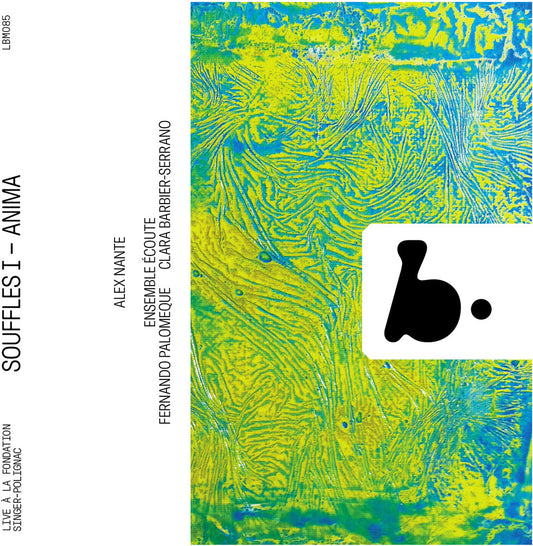 the album cover for Fernando Palomeque - Souffles I - Anima (Live)