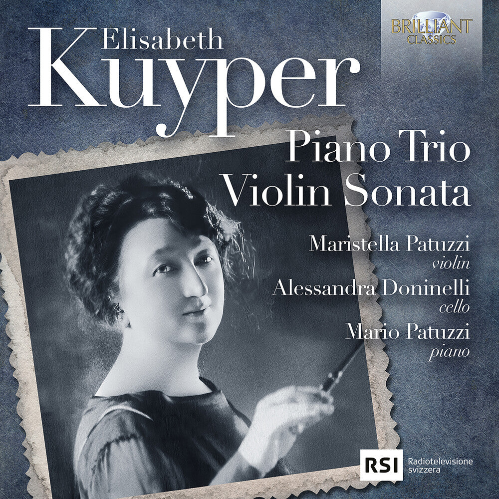 the album cover for Maristella Patuzzi - Kuyper: Pno Trio Violin Sonata