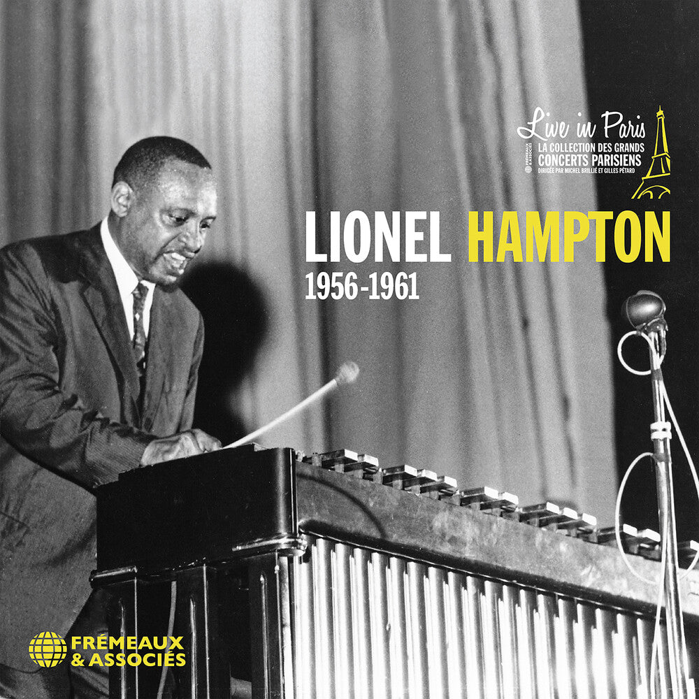 the album cover for Lionel Hampton - Live In Paris 1956-1961
