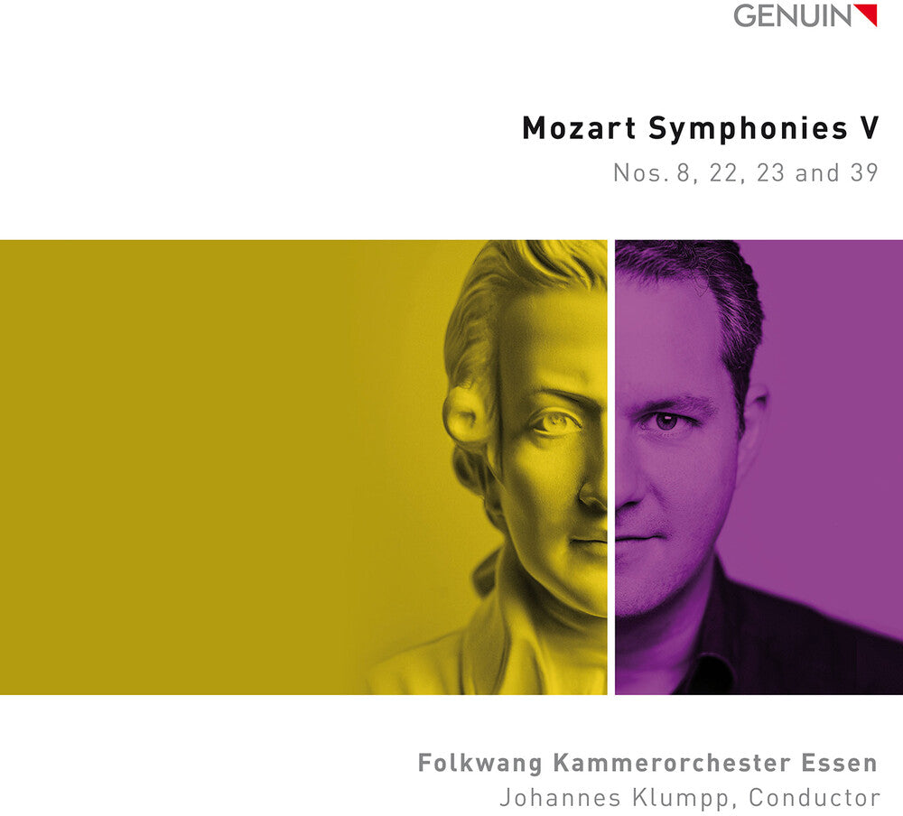the album cover for Folkwang Kammerorchester Essen - Mozart: Symphonies V