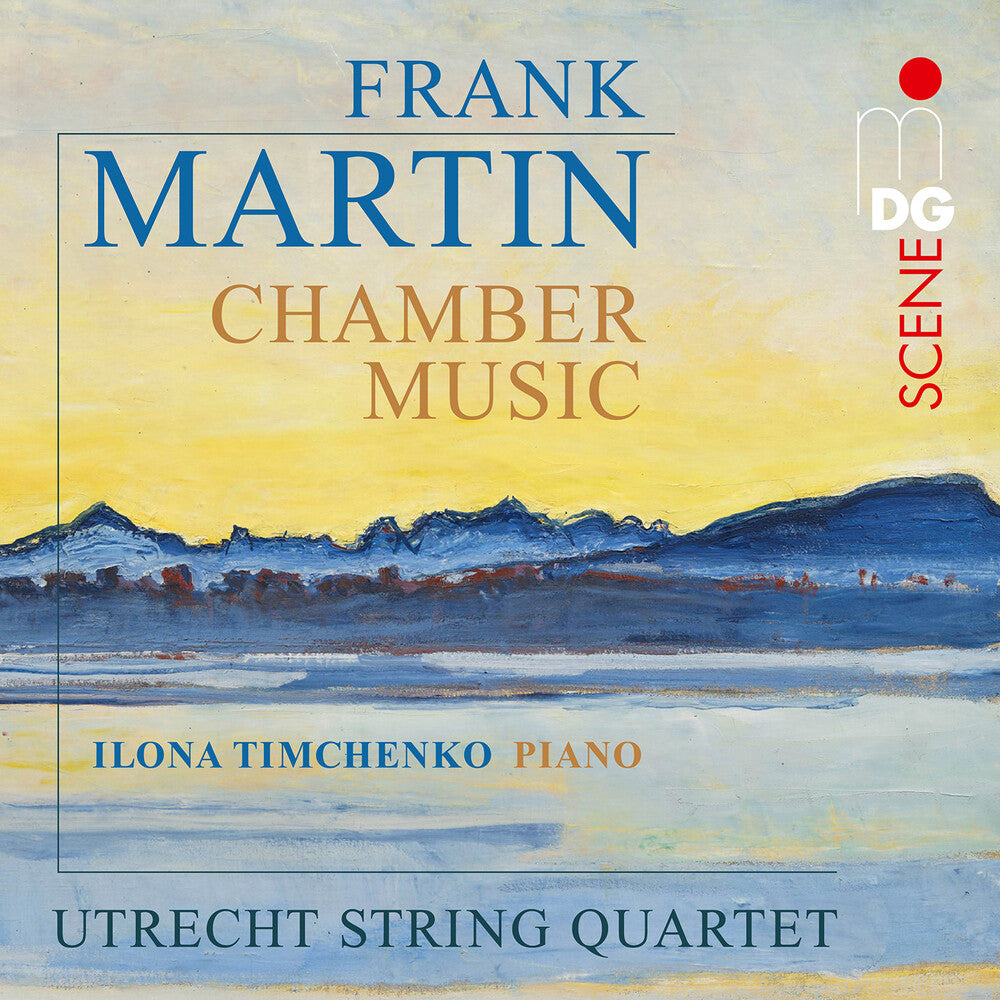 the album cover for Utrecht String Quartet - Martin: Chamber Music