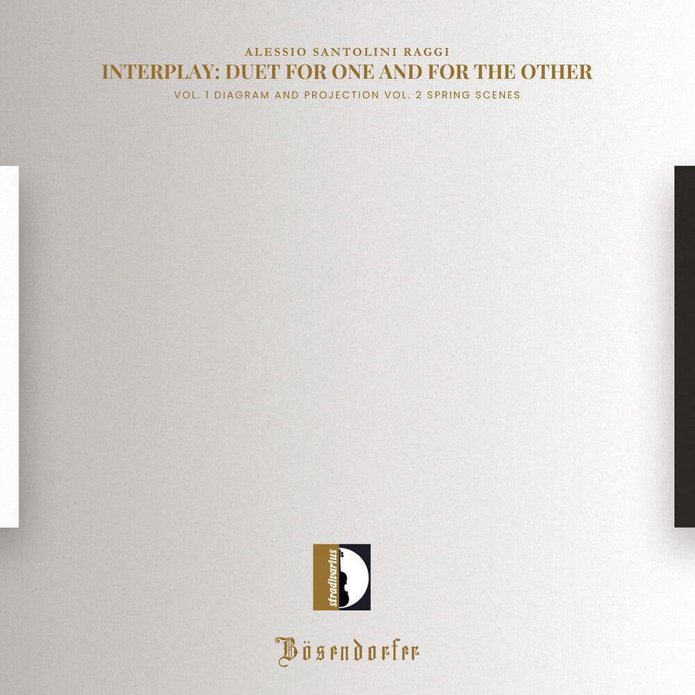 the album cover for Santolini Alessio Raggi - Alessio Santolini Raggi: Interplay - Duet For One