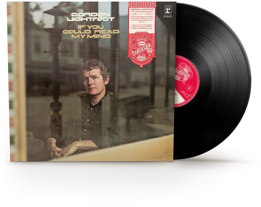 the album cover for Gordon Lightfoot - If You Could Read My Mind (Syeor26)(Rhino Reserve)