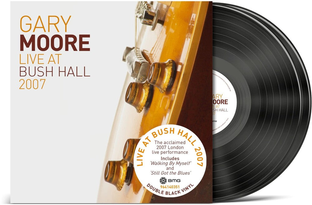 the album cover for Gary Moore - Live At Bush Hall 2007